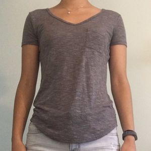 Grey Pocket Tee